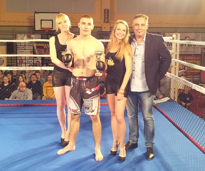 Chrzanowski wygrywa na gali MMA w Mińsku Mazowieckim