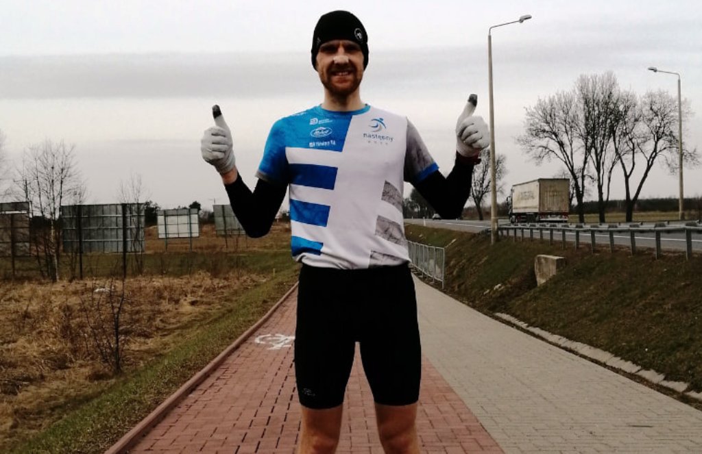 Mistrzostwa Polski w maratonie: Damian Świerdzewski w czołówce