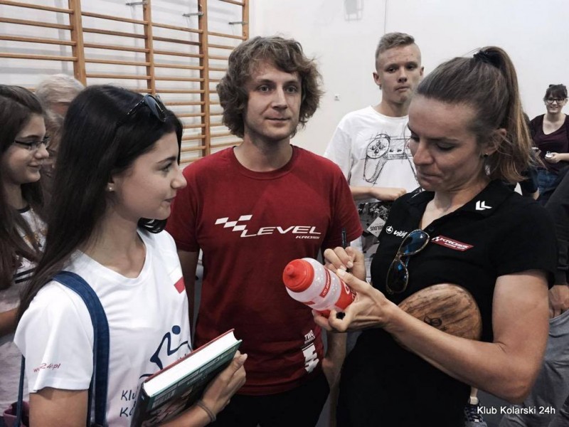Maja Włoszczowska w Przasnyszu [ZDJĘCIA]