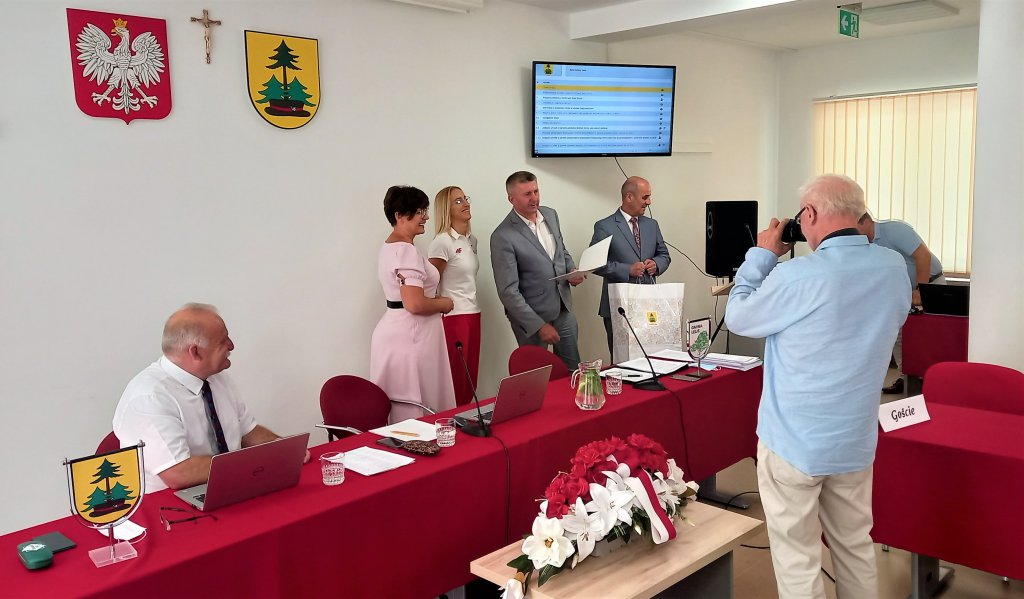 Magdalena Żebrowska doceniona przez władze gminy Lelis