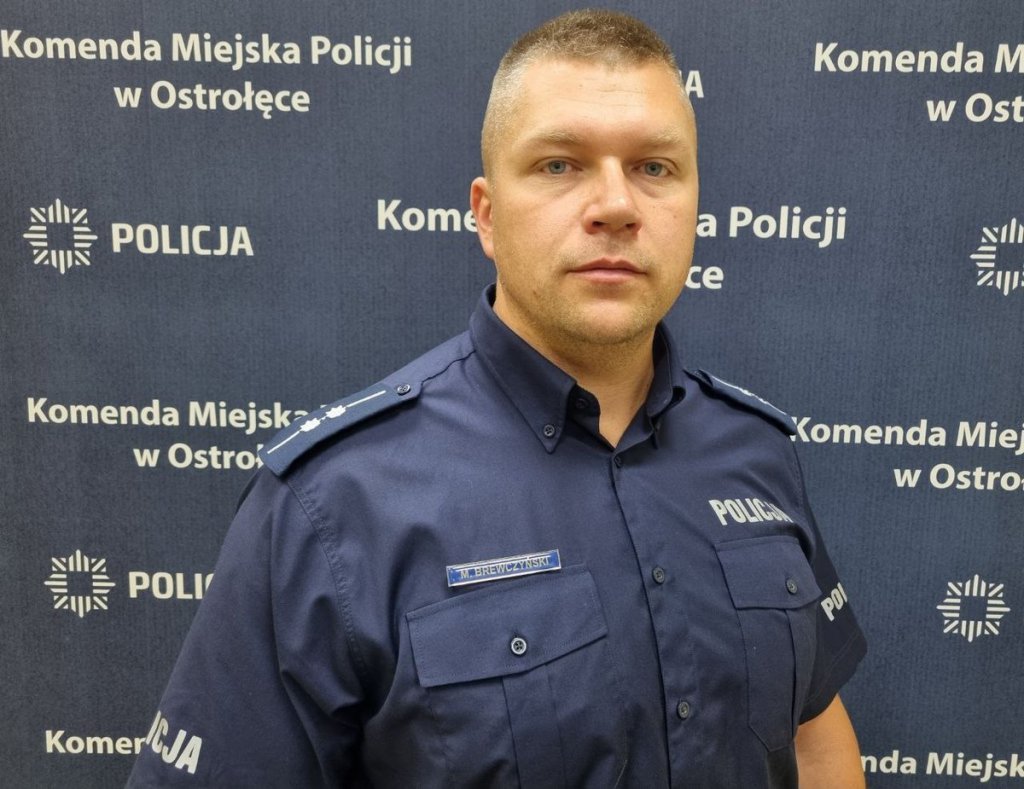 Policjant z pasją do nordic walking. Sukcesy Marcina Brewczyńskiego