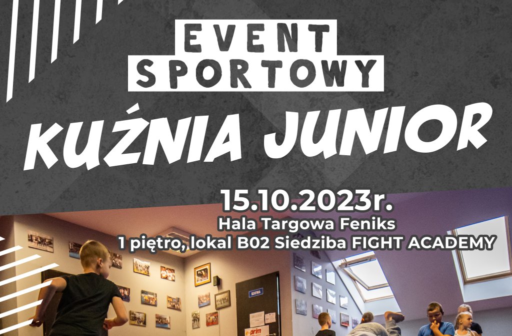 Kuźnia junior - event sportowy w nowej siedzibie Fight Academy Ostrołęka