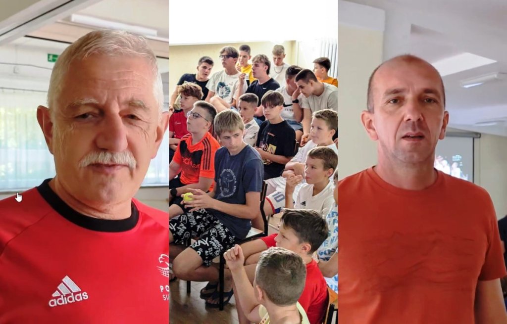 Tata i pierwszy trener kibicowali Grzegorzowi Łomaczowi! "Trzymaj się" [WIDEO, ZDJĘCIA]