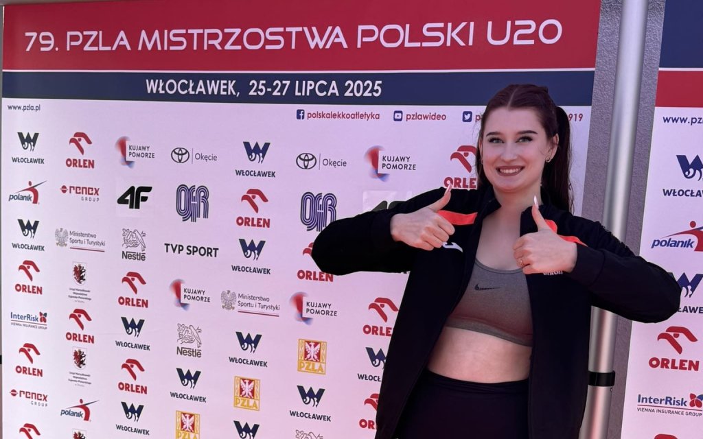 Aleksandra Dobkowska z 10. miejscem na Mistrzostwach Polski Juniorów. Mimo przeciwności losu