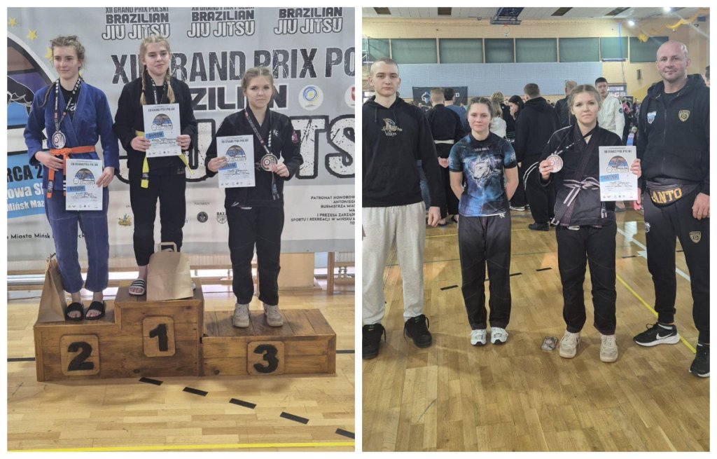 Victoria z brązowym medalem na XII Grand Prix Polski w Brazylijskim Jiu-Jitsu