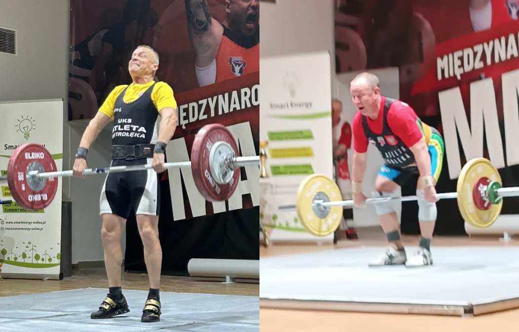 Ciągle w formie! Sztangiści Atlety Ostrołęka z medalami Mistrzostw Polski Masters