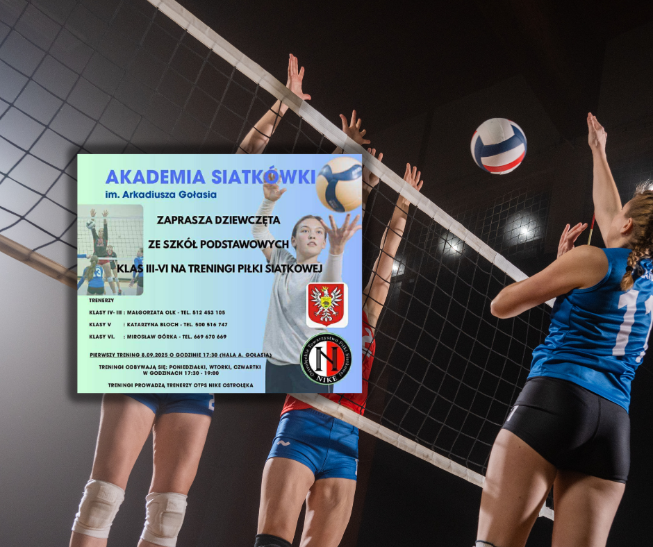 Ruszają zajęcia Akademii Siatk&oacute;wki dla dziewcząt. Pierwszy trening już wkr&oacute;tce