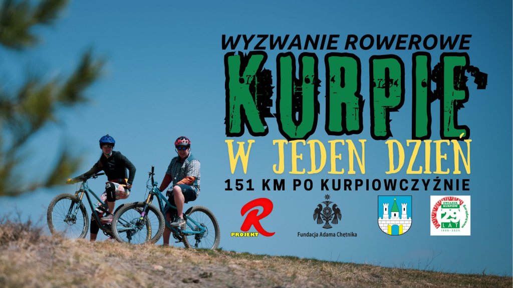 Kurpie w jeden dzień! Podejmiesz wyzwanie rowerowe?