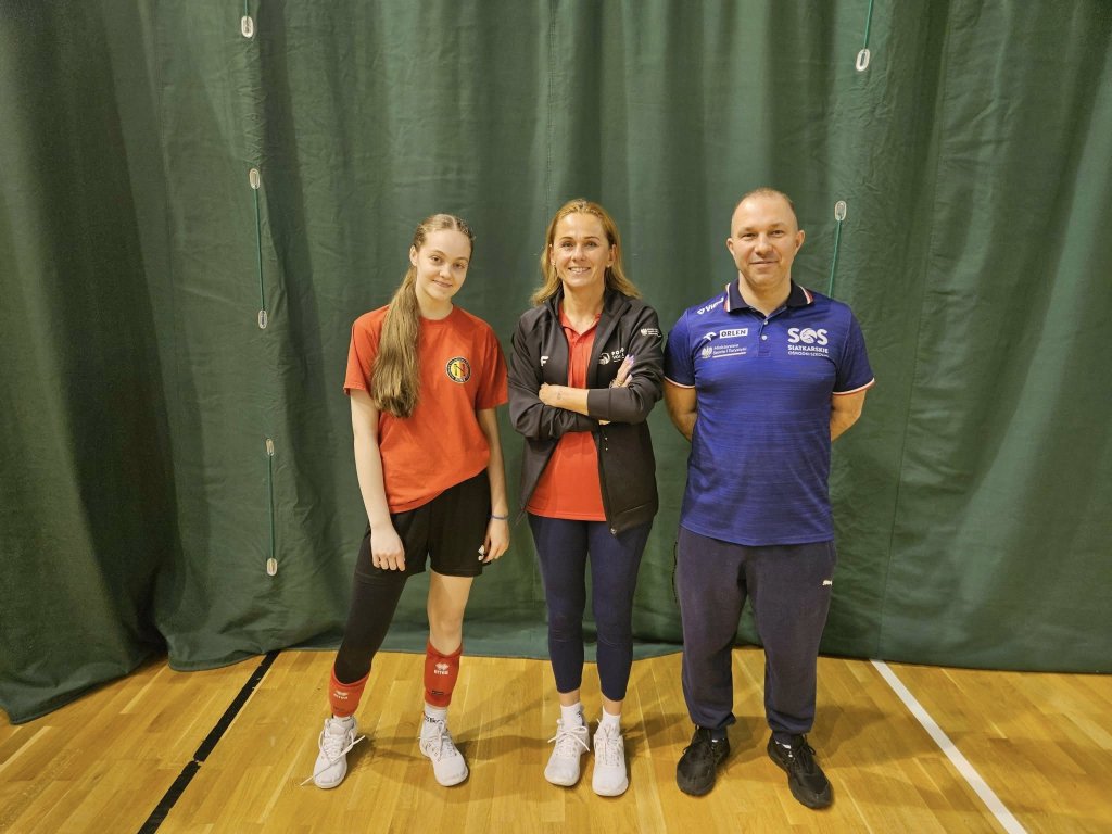 Julia Suchecka z Nike Ostrołęka na konsultacji w Giżycku. Szansa na powołanie do reprezentacji