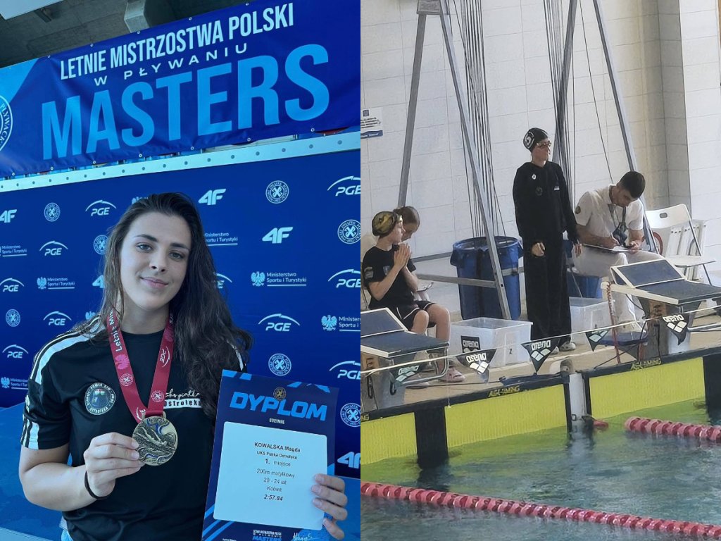 Medale i rekordy pływaków Piątki Ostrołęka