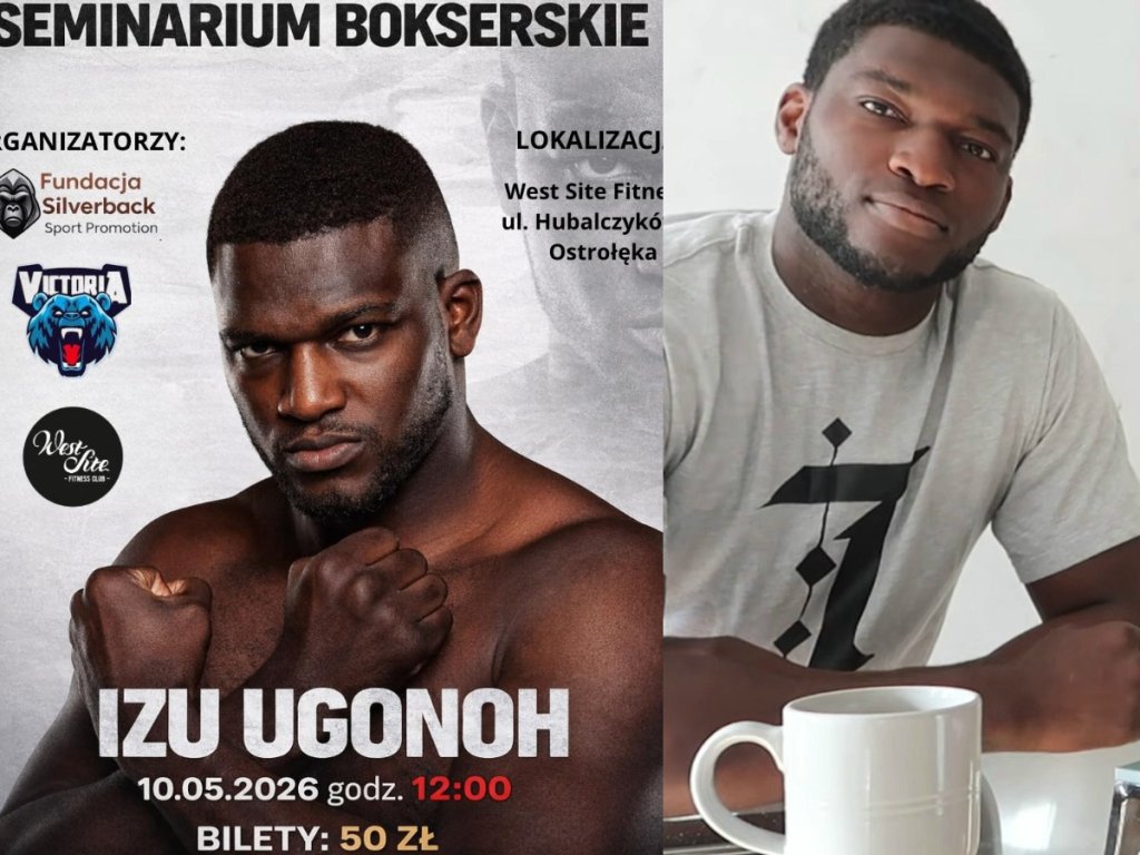 Izu Ugonoh w Ostrołęce! To będzie wyjątkowe seminarium bokserskie [ZAPISY]