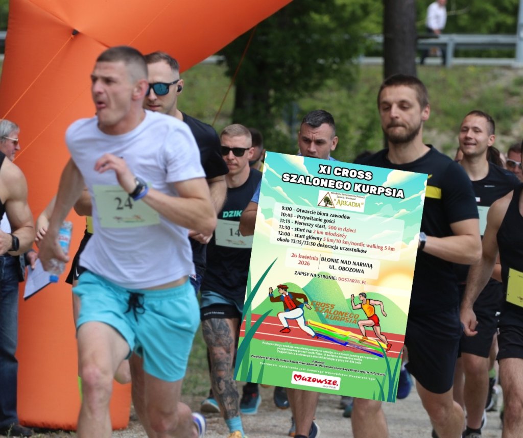 5, 10, a może z kijami? Sprawdź swoje siły w XI Crossie Szalonego Kurpsia