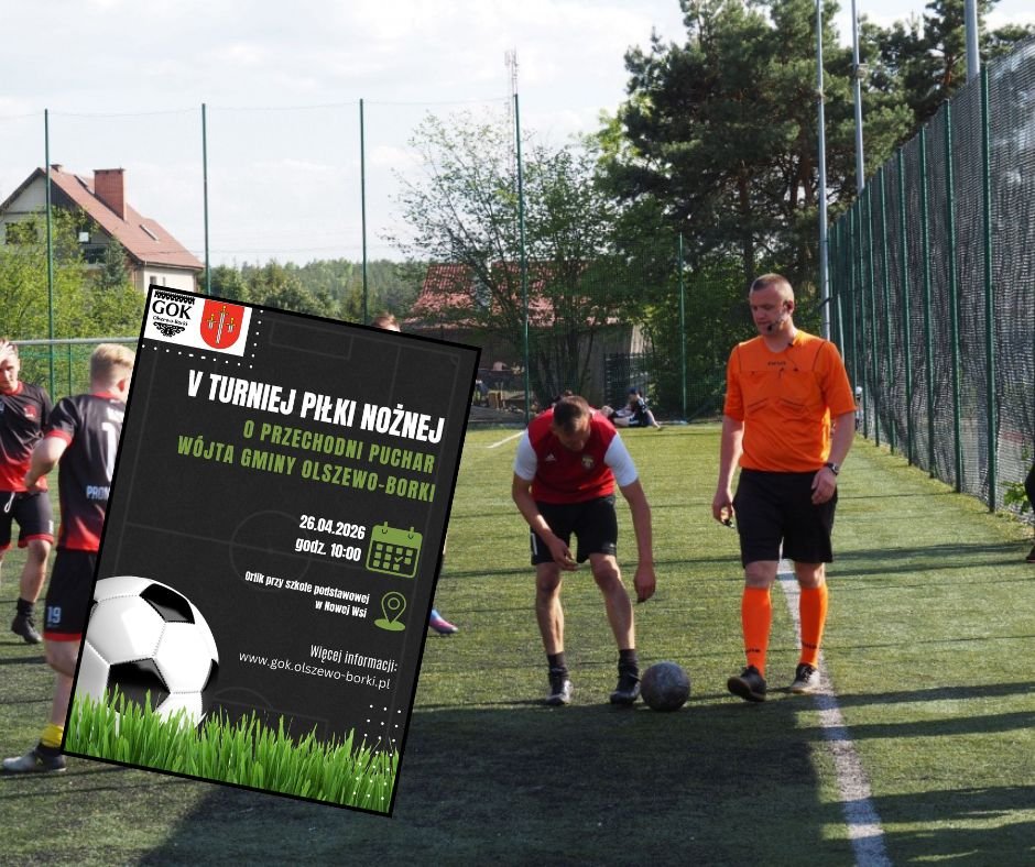 Puchar Wójta Gminy Olszewo-Borki do zdobycia. niedługo turniej na Orliku