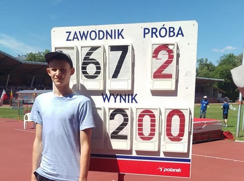 Moszczyński drugi w Białymstoku. A wcześniej... ale skok! (wideo)