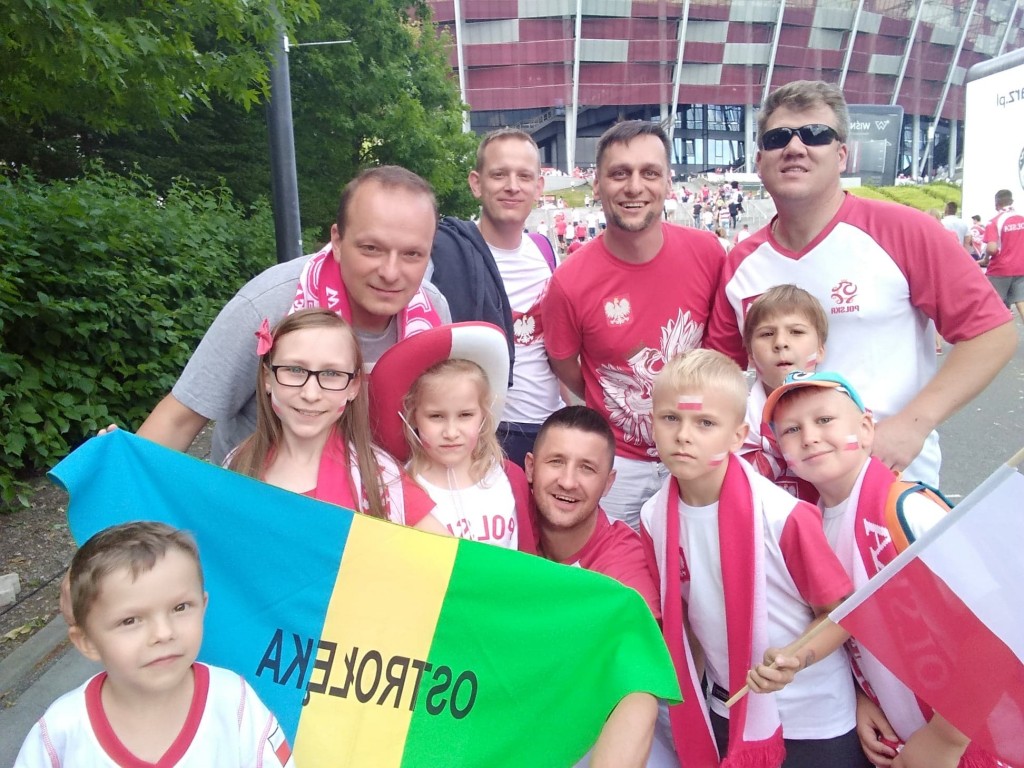 Ostrołęczanie na meczu Polska - Litwa. Dołącz do galerii kibiców (zdjęcia)