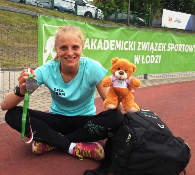 Joanna Banach wicemistrzynią Polski AZS