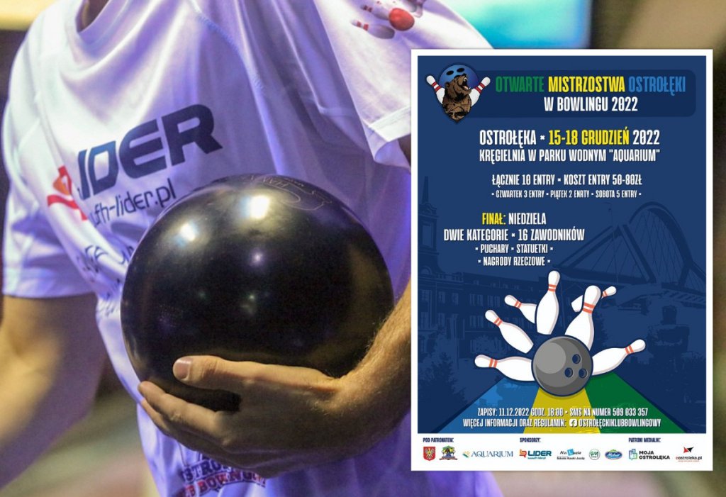 Przed nami Otwarte Mistrzostwa Ostrołęki w bowlingu [ZAPISY]