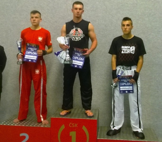 Bodytka najlepszy na turnieju kickboxingu w Pradze
