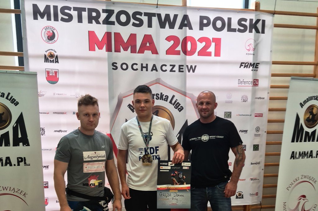 Dominik Gręda mistrzem Polski w MMA!