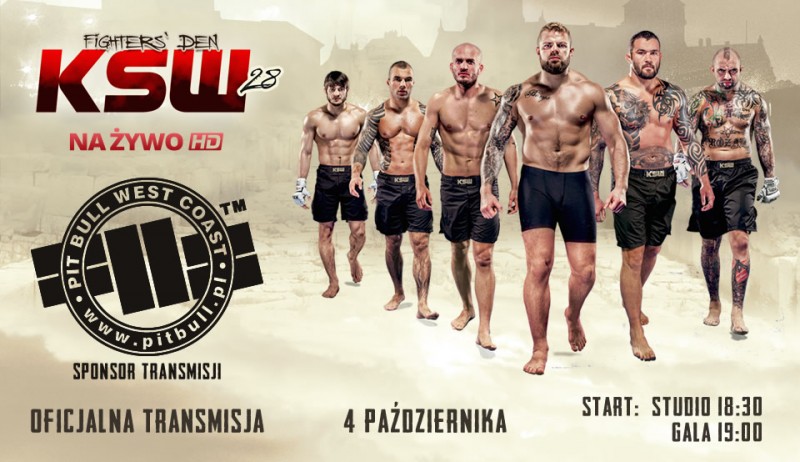 KSW 28 Fighters' Den: Wszystkie walki [VIDEO]
