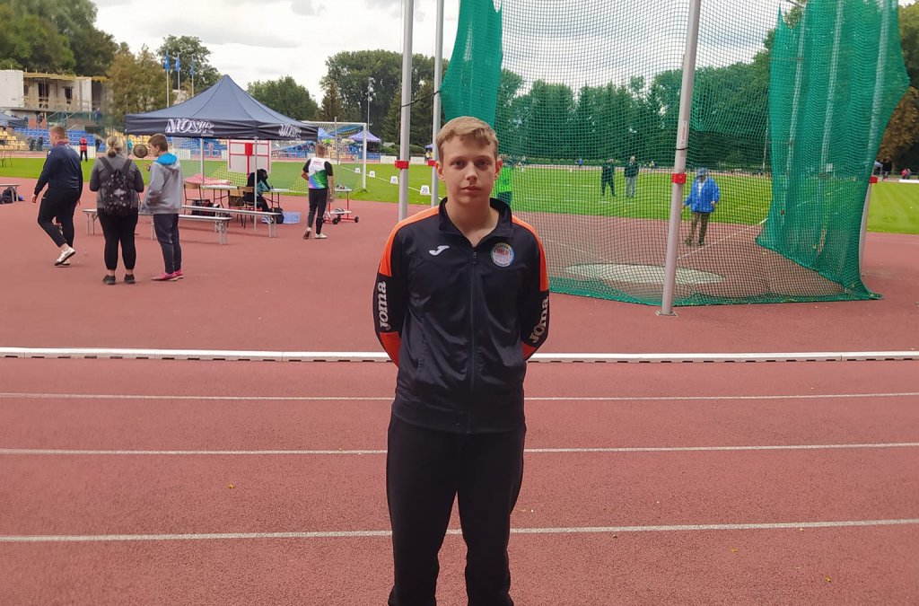 Igor Łada ze srebrem Mistrzostw Mazowsza U16