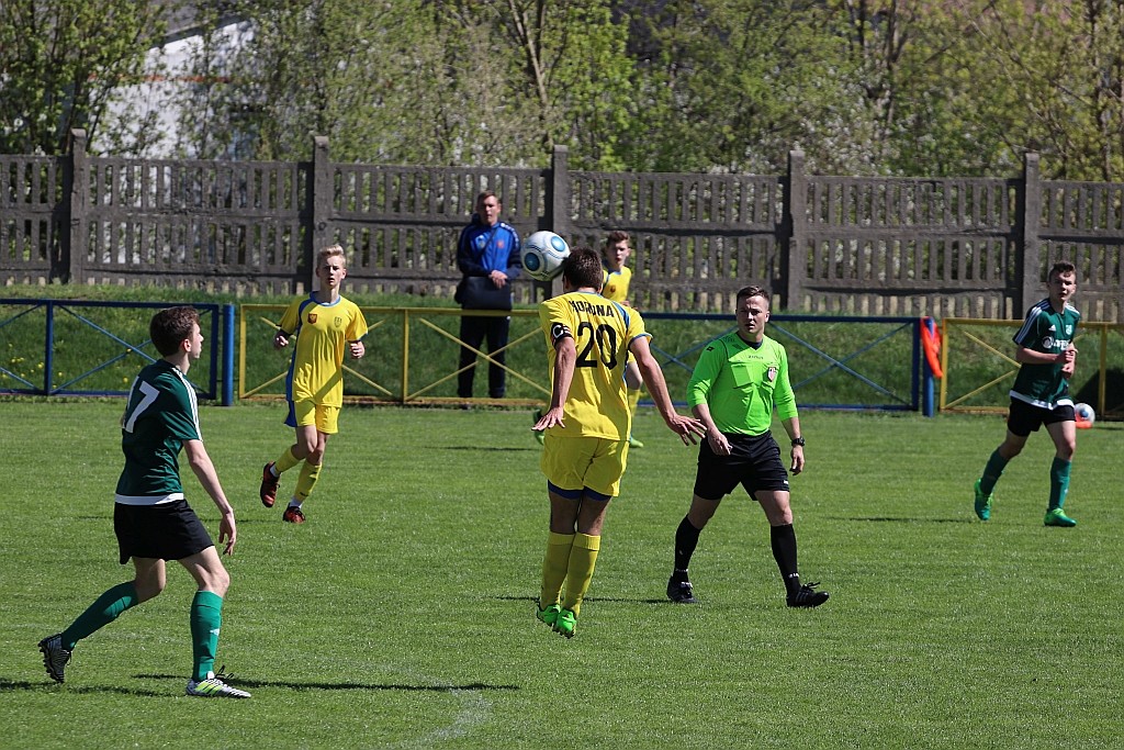 I liga mazowiecka juniorów młodszych. Korona nie sprostała Mławiance (zdjęcia, tabela)