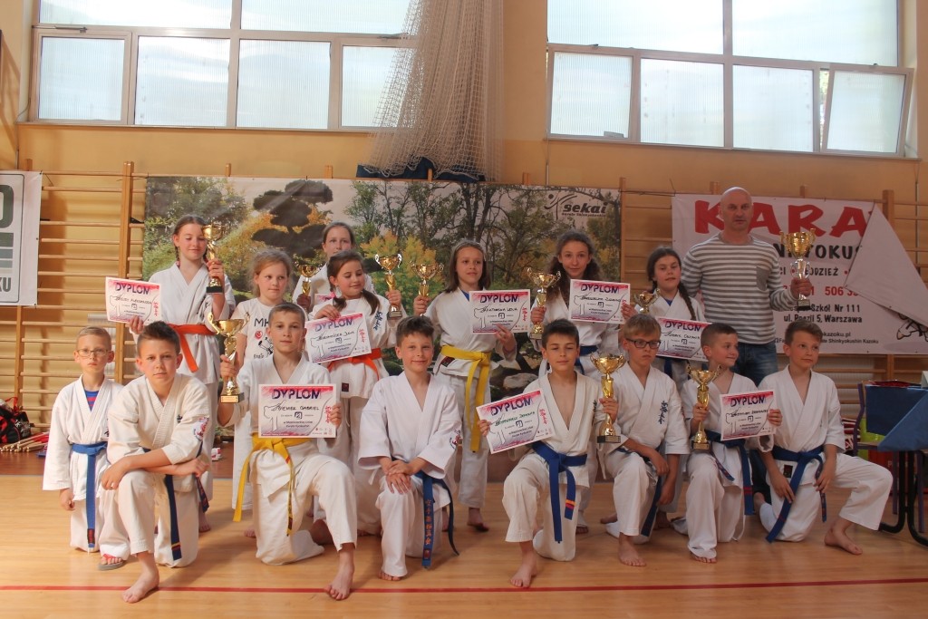 MKKK ze srebrem Mazowieckiej Ligi Karate