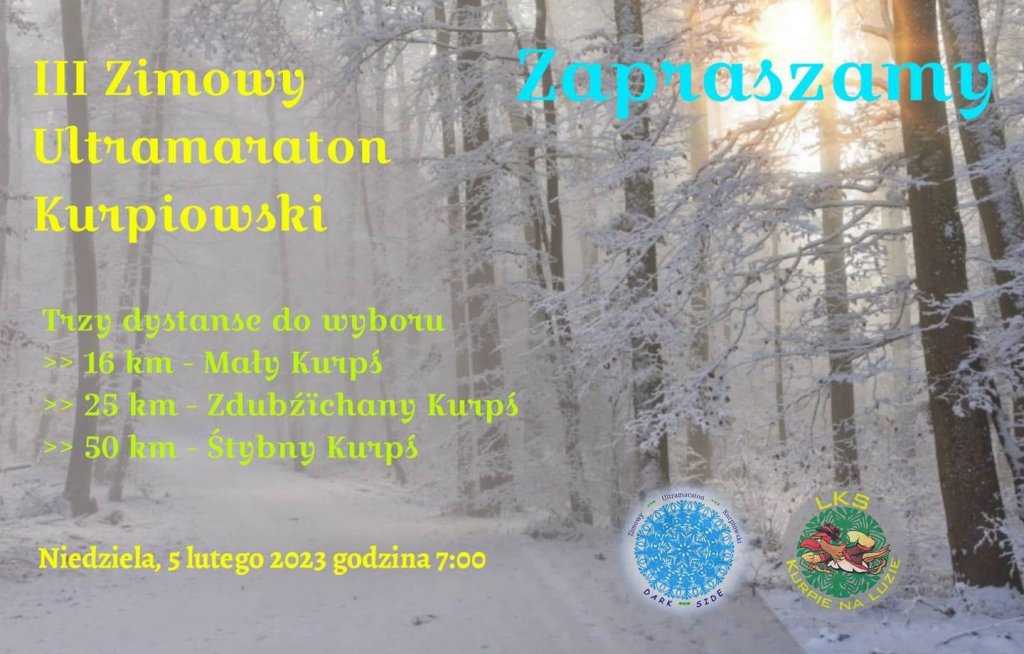 Zimowy Ultramaraton Kurpiowski już 5 lutego