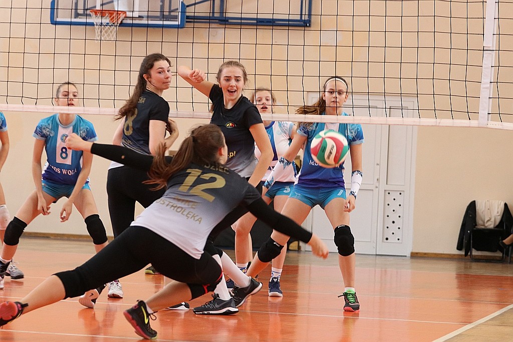 Kadetki Nike pokonały MOS Wola II Warszawa (zdjęcia)