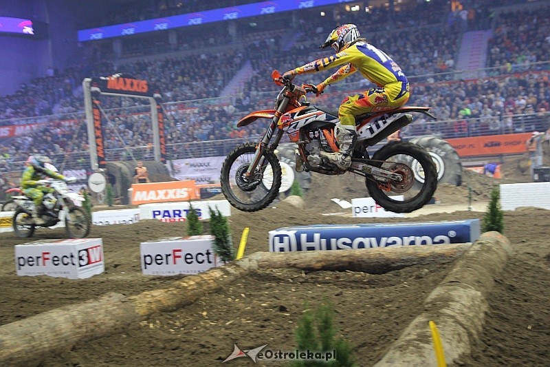 Mistrzostwa Świata FIM w SuperEnduro. Taddy Błażusiak wygrał w Ergo Arenie [ZDJĘCIA]