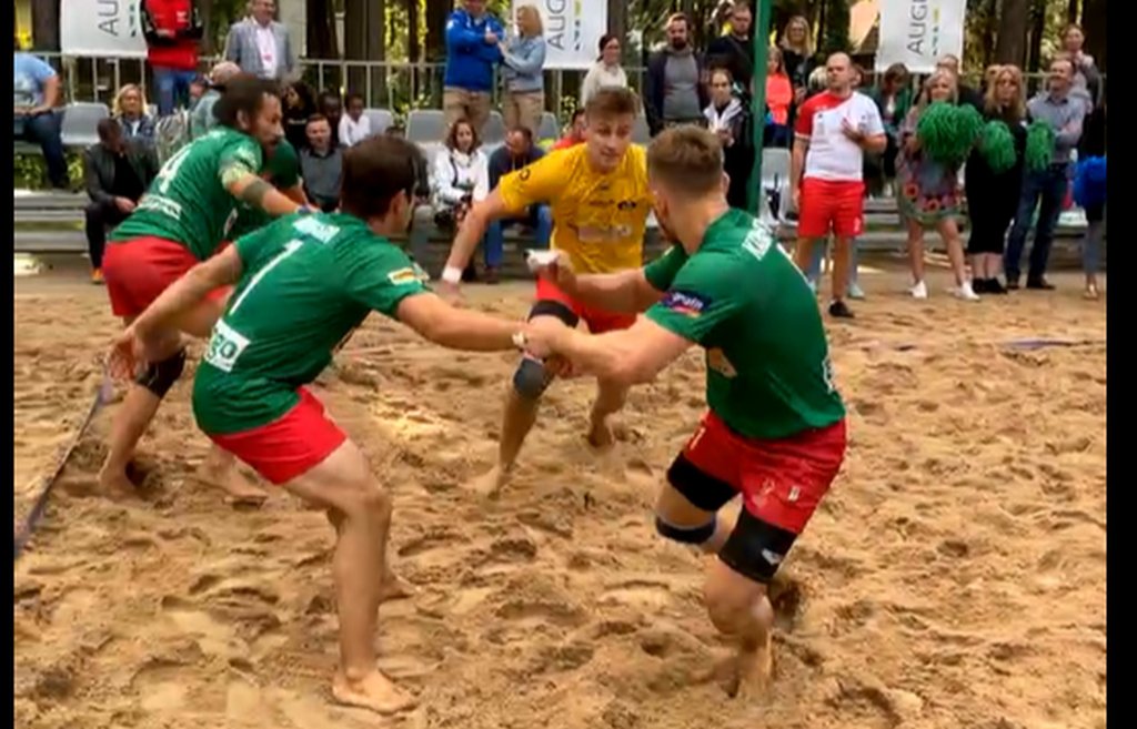 Kurpie wicemistrzami Polski w... kabaddi [WIDEO]