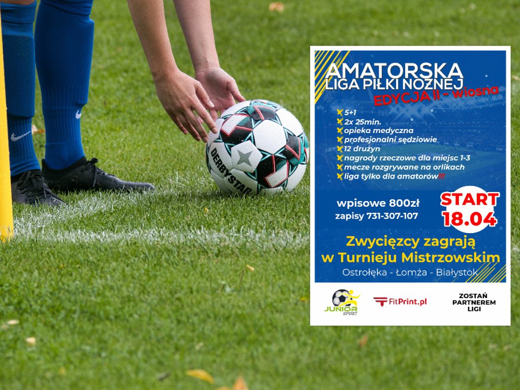 Amatorska Liga Piłki Nożnej. Będzie druga edycja [ZAPISY]