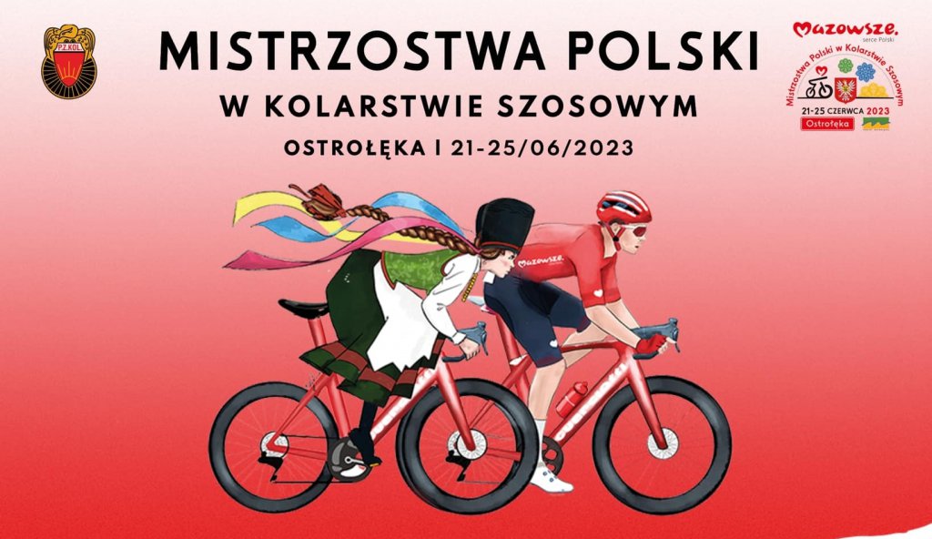 Mistrzostwa Polski w Ostrołęce. Znamy trasy! Jedną z nich przetestuje zwycięzca Tour de Pologne