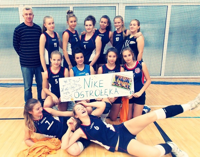 Udany weekend siatkarek Nike Ostrołęka
