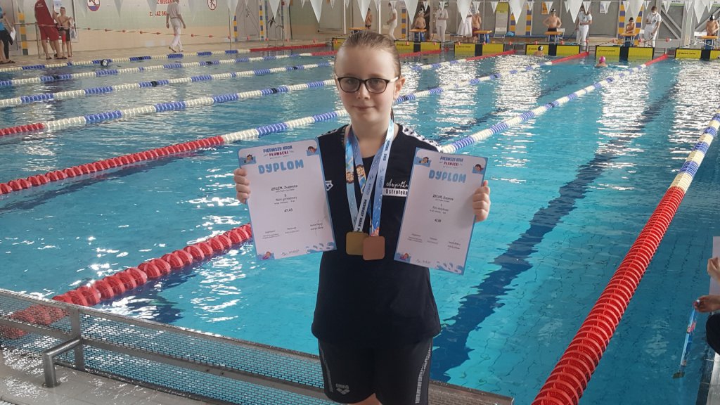 Zuzia Zecer na medal! Zwycięstwo na 50 metrów motylkiem