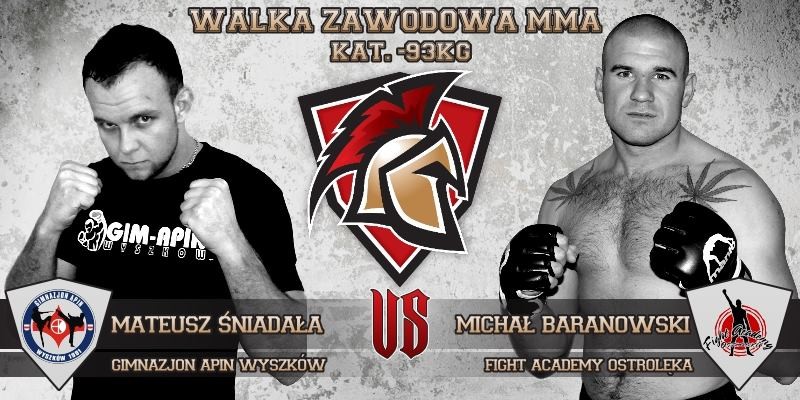 Gala Sport&oacute;w Walki "Sparta": Śniadała kontra Baranowski [WALKA ZAWODOWA]
