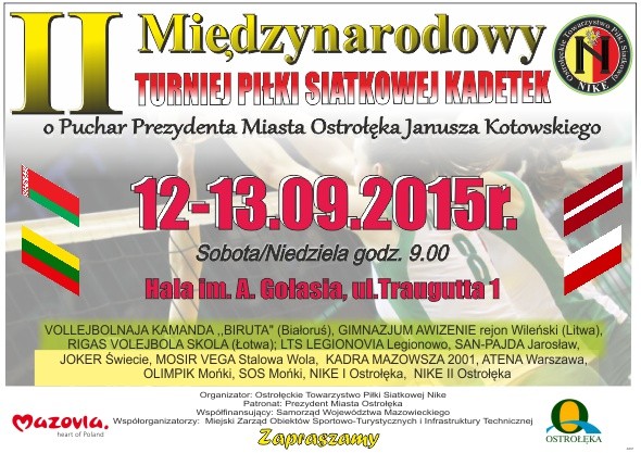 Siatkarki z czterech kraj&oacute;w powalczą o puchar Kotowskiego