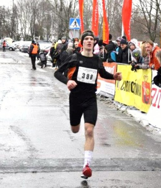 Bieg przełajowy w Giełczynie: Ostrołęczanin na podium