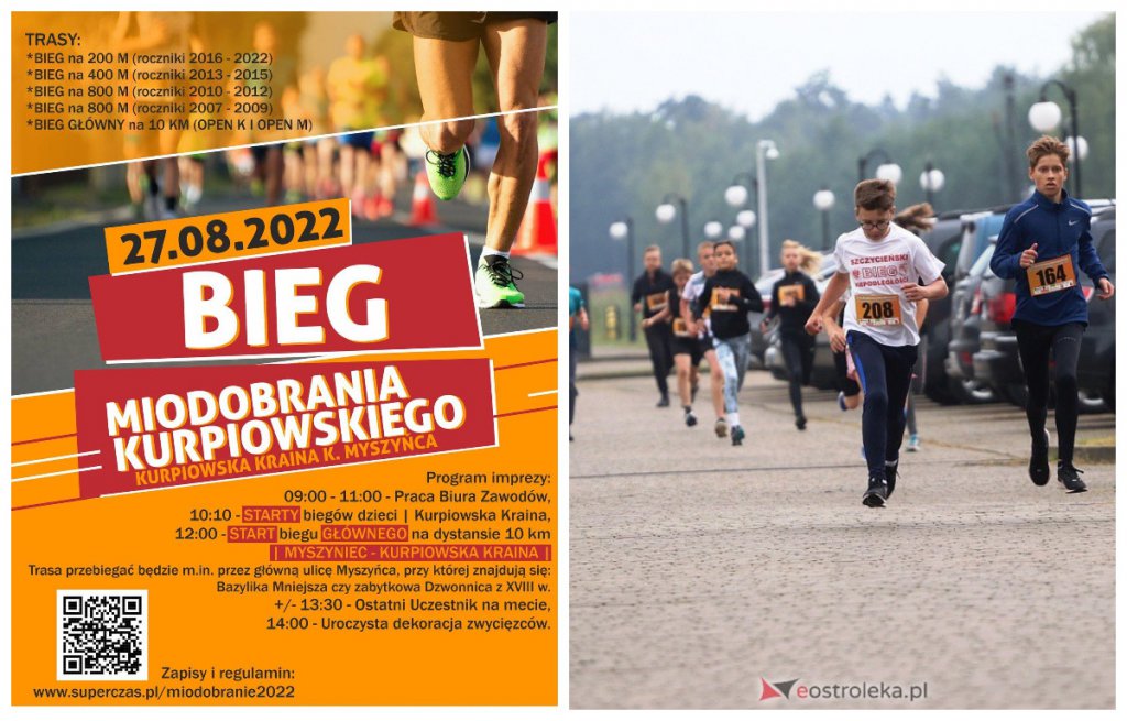 Nie przegap. Trwają zapisy do Biegu Miodobrania Kurpiowskiego